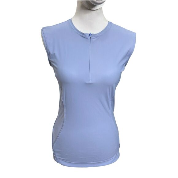 Athleta Pacifica II UPF Rashguard Tank Women’s Size XS Periwinkle Swim Top - Picture 1 of 9